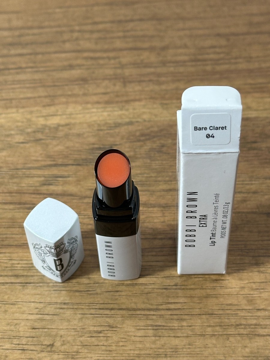 Bobbi Brown BARE CLARET Extra Lip Tint Balm Gloss Lipstick 0.08 oz