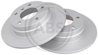2X A.B.S. 16084 Bremsscheibe Hinten FüR Bmw
