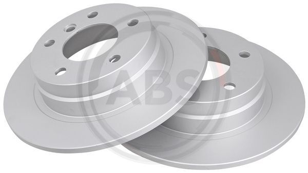 2X A.B.S. 16084 Bremsscheibe Hinten FüR Bmw-image