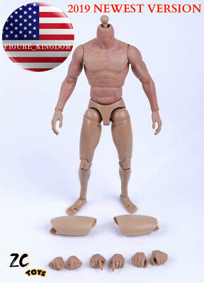 ZC Toys 1//6 Scale Muscular Male Nude Figure Body ver 3.0 TTM19 USA SELLER