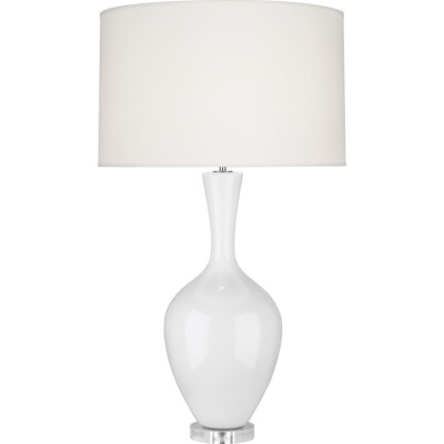Robert Abbey Audrey 1 Light Table Lamp, Lily Glazed Ceramic - LY980