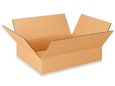 12 x 9 x 2 "U-Line" Cardboard Box (25 Pack) 200 LB. TEST