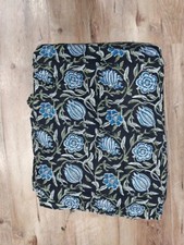 25 Yard Indian Cotton Handmade Print Fabric Sanganeri Hand Block Printed Fabric