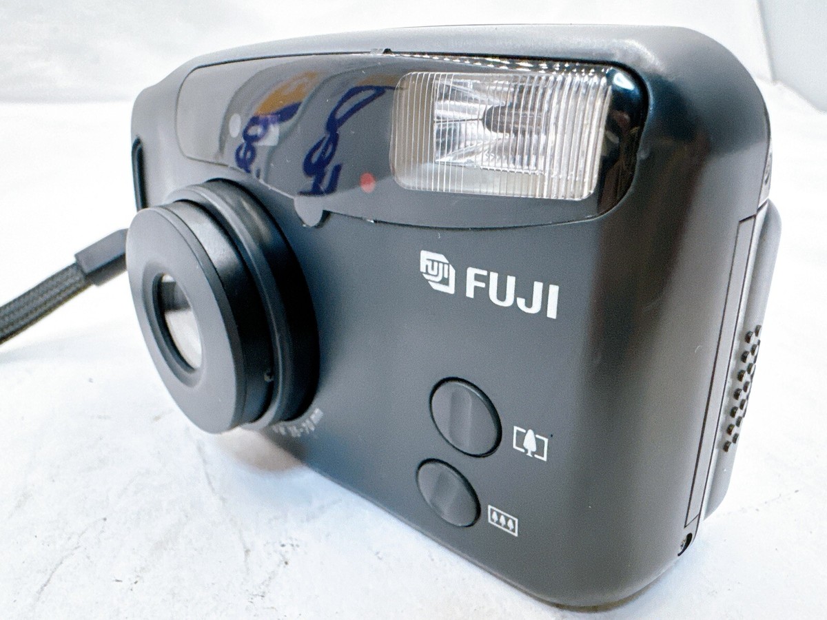 Fujifilm DL-700 ZOOM Black Point & Shoot 35mm compact Film Camera