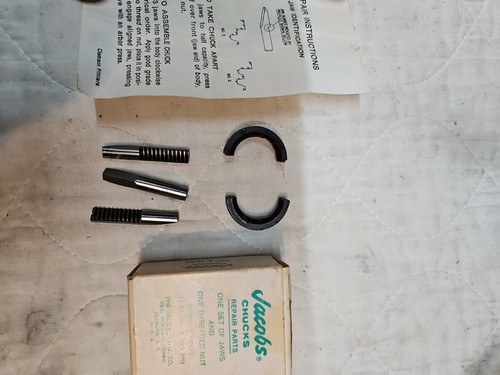Kit riparazione ganasce e dadi filettati Jacobs U7 nuovo originale per mandrino trapano 7-7B. USA - Foto 3 di 6