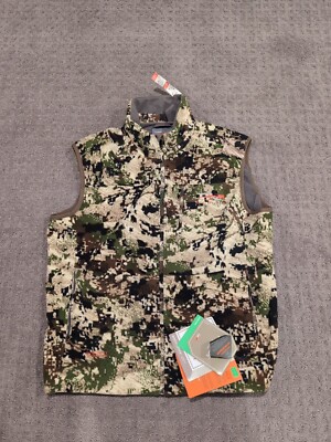 Sitka Stratus Vest Large Subalpine Goretex Infinium Windstopper New With Tags!