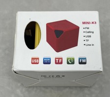 Mini Bluetooth Speaker Wireless Outdoor Stereo Bass USB/TF/FM Radio New In Box