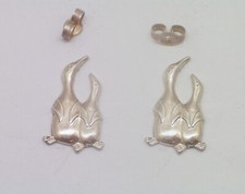 925 Silver Penguin Stud Earrings