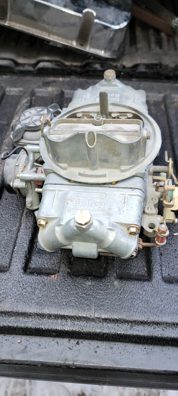 Holley Street Avenger 80670 4Bbl 670 CFM Carburetor, Vacuum Secondary, EChoke eBay