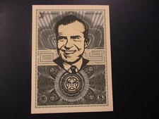 SHEPARD FAIREY Obey Giant LESSER GODS NIXON 30th Sticker 6.5