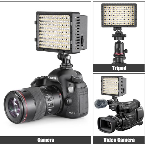 Neewer 160 LED CN-160 Dimmable Ultra High Power Panel Digital Camera Light - Picture 5 of 8