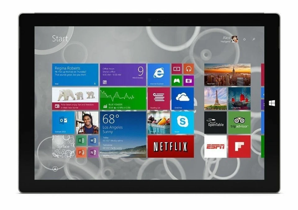 Microsoft Surface Pro 3 - WIFI 64GB, 128GB, 256GB 12" Intel Core M3 i5 i7 - Good - Image 3 of 4