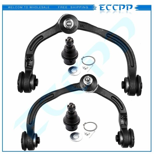 4x For 20032005 2006 Ford Expedition Front Upper Control Arms Lower