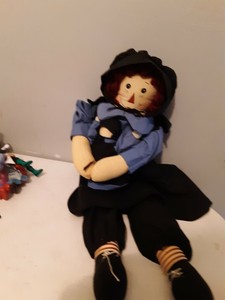black raggedy ann