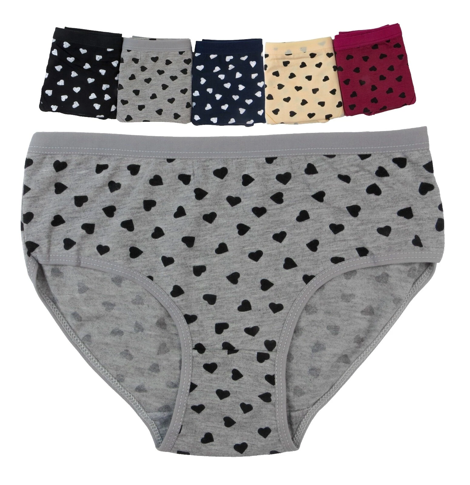 Bragas tamaño regular de Corazón para Mujeres