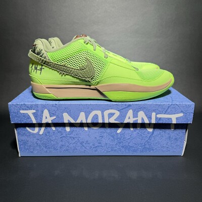 Nike Ja 1 'Zombie' Halloween Lime Blast Green Men's Sizes 10.5