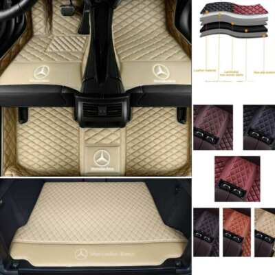 #ad #ad Fit Mercedes Benz 1998 2024 All Model Waterproof Luxury Carpets Car Floor Mats $97.90