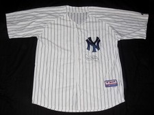CECIL FIELDER AUTOGRAPHED JERSEY (NEW YORK YANKEES) - 1996 W.S. CHAMPION!