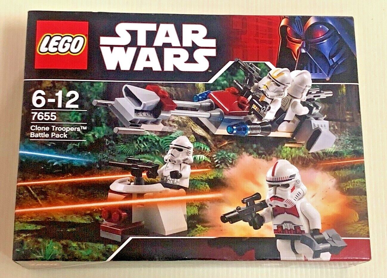 Lego Star Wars Episode III Clone Troopers Battle Pack (7655)-Worldwide Free Ship