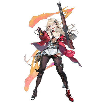 TKB-408 Girls Frontline Anime Weatherproof Sticker 6'' Car Decal