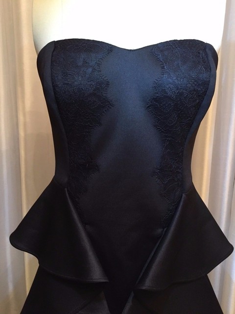 bcbgeneration strapless dresses