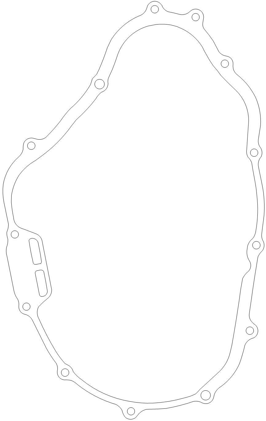 GENUINE HONDA GASKET, RIGHT CRANKCASE COVER  CRF110 - SUPER CUB 50 110 Wave110 Nbc110 Postie Bike - Foto 11