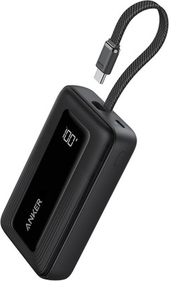 Anker Zolo Powerbank (2025 Upgrade), 20000Mah, 30W High-Speed-Ladegerät Mit Inte