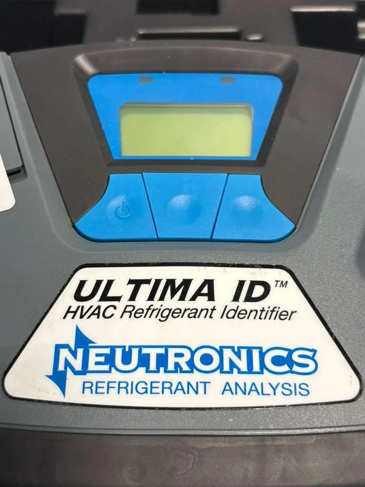 Identificador de refrigerante neutrónicos HVAC con estuche Foto 3 de 4
