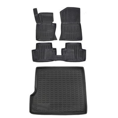 Gummimatten + Kofferraumwanne SET für BMW X3 E83 2003-2010