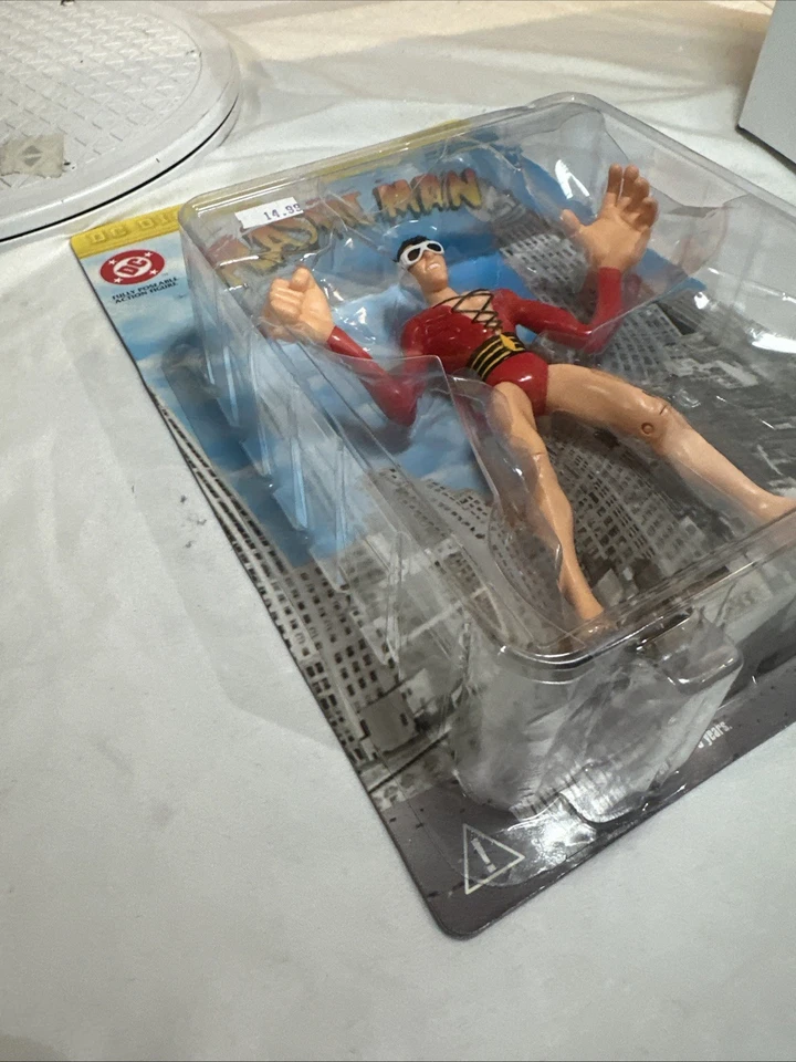 Nueva figura variante DC Direct Plastic Man 1999 vintage sin abrir (Y12) Foto 2 de 4