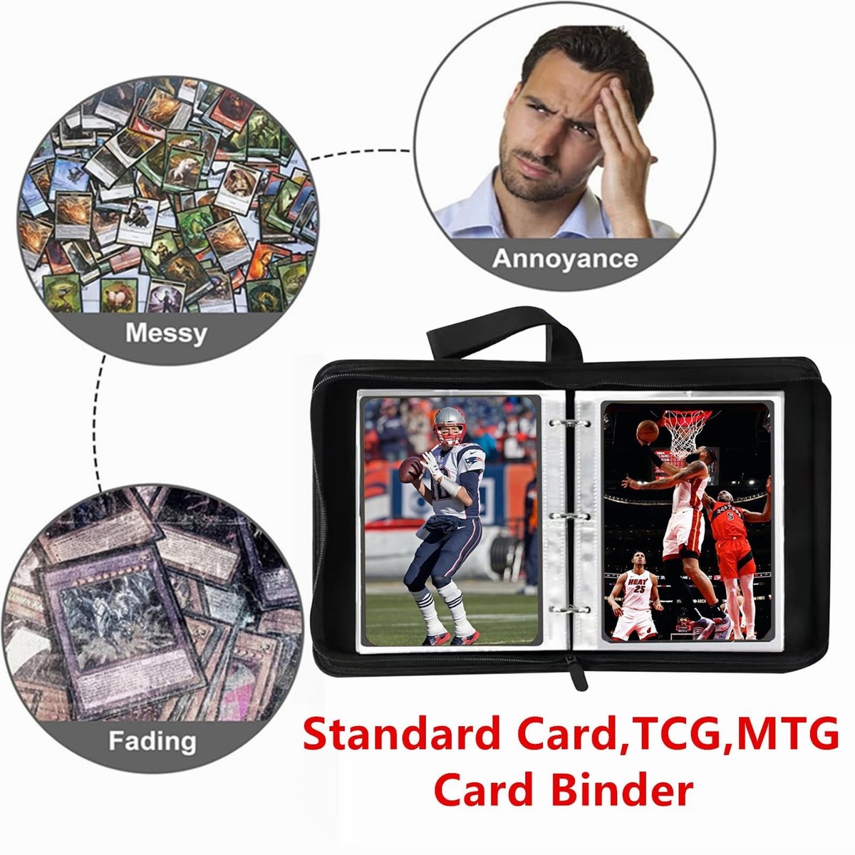 best mtg card binder Guardian Inside the binder is an accessory pocket for storing extra dice and pens Magic The Gathering: 9-Pocket PRO-Binder