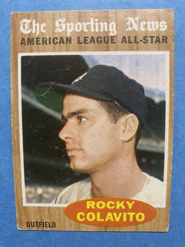 Rocky Colavito [All Star] #472 1962 Topps card