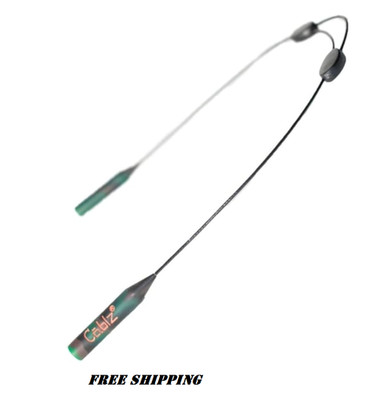 Cablz Colorz Zipz Adjustable Eyewear Retainer Strap | Lightweight, Low Profile,