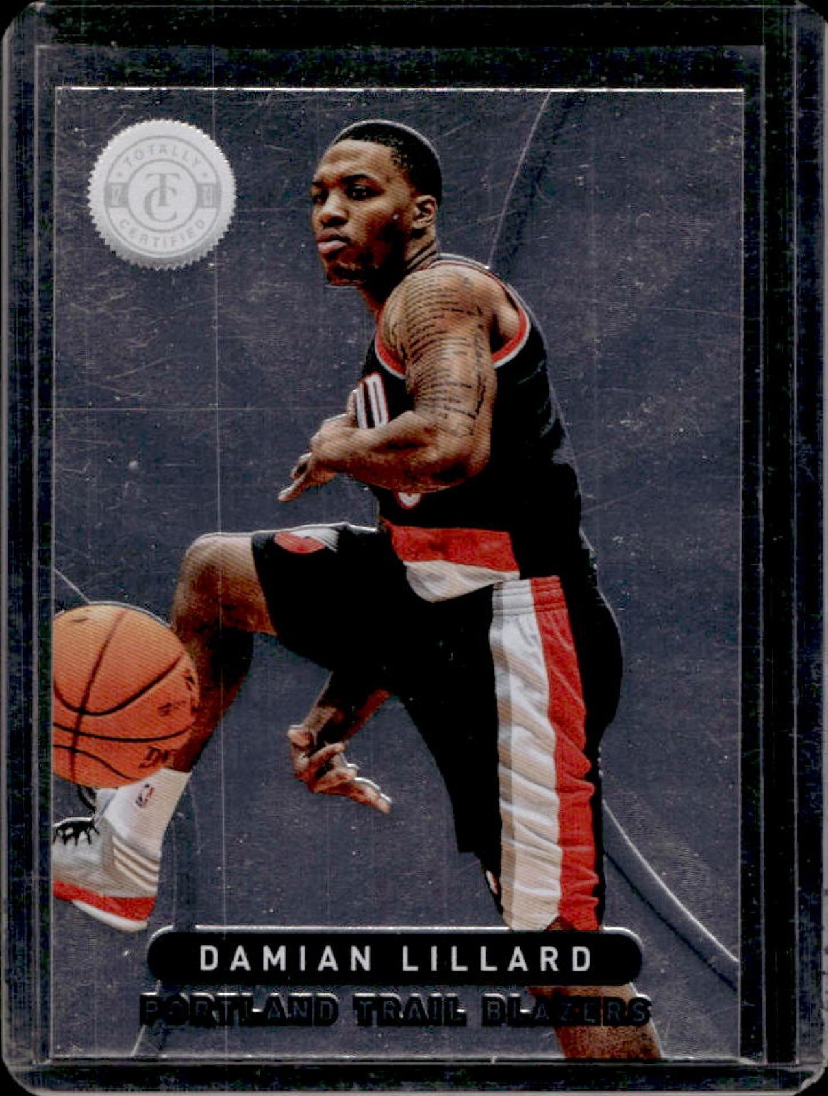 2012-13 Totally Certified Damian Lillard Rookie RC #70 Trail Blazers