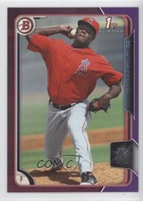 2015 Bowman Prospects Purple 248/250 Victor Alcantara #BP128 tv5