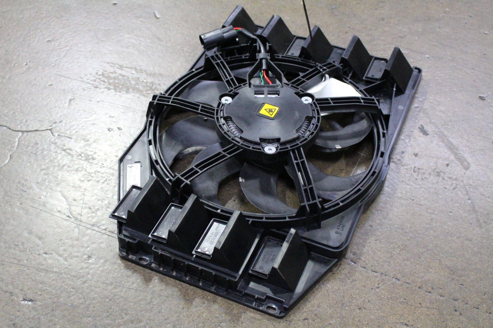 Ferrari 296 GTB, LH, Left, Radiator Fan Motor, Used, P/N 937798