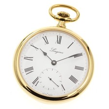Longines Manual Pocket Watch Cal. L7014.2 Sub-Dial Gold-Tone