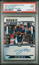 2024  CONTENDERS OPTIC #106 JOE MILTON III AUTOGRAPH-SILVER