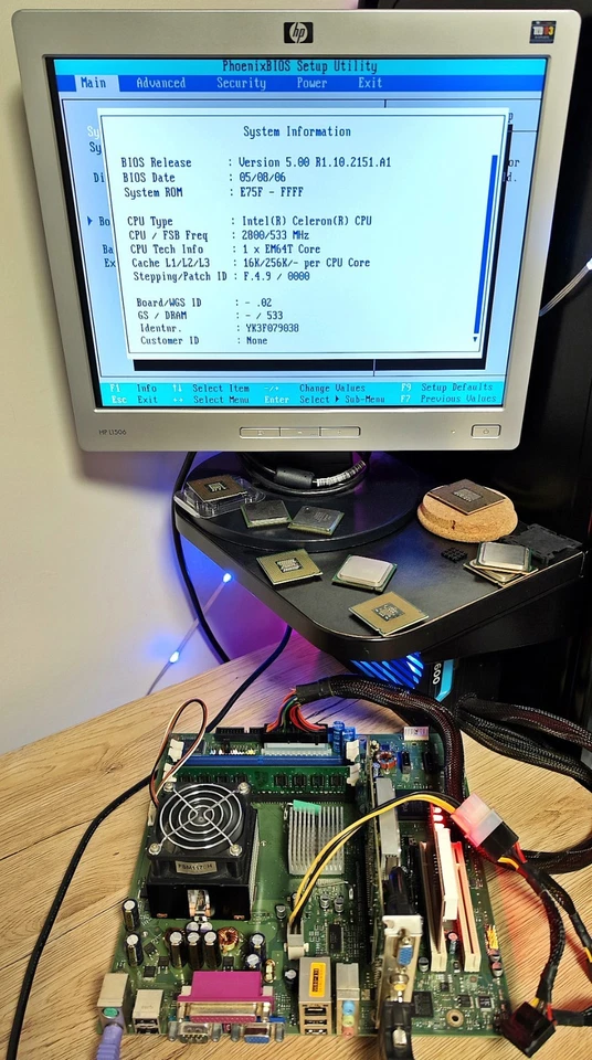 100% TEST Fujitsu Siemens D2151-A11 GS9 W26361-W107-X-02 W26361-W107-Z2-02-36 - Image 2 of 4