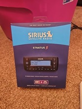 Sirius Stratus 5 Satellite Radio Dock Play Radio Complete Vehicle Kit NEW USA