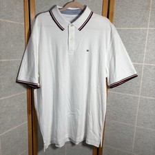 Tommy Hilfiger White XXL Inspired Quick Dry Performance Polo NWOT Classic Clean