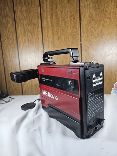 Caméscope VHS vintage JC Penney 686-5330 avec batterie et étui - non testé en l'état - Photo 6 sur 13