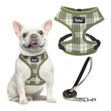 PUPTECK Soft Mesh Dog Harness And Leash Set Pet Puppy Car Comfor Padded Vest...