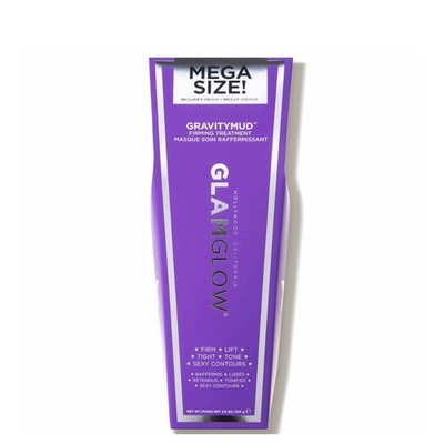 GlamGlow Gravity Mud Firming Treatment Mega Size Mask Tone Firm Lift Skincare