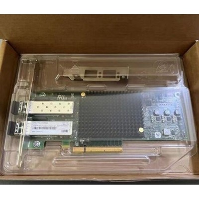 LPE31002-M6   Emulex 16Gb FC 2P Dual-Port Host Bus Adapter HBA Card W/ SFP #hj