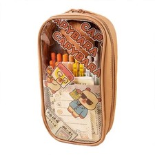 Cute Pencil Bag Capybara School Supplies Girls Pencil Case