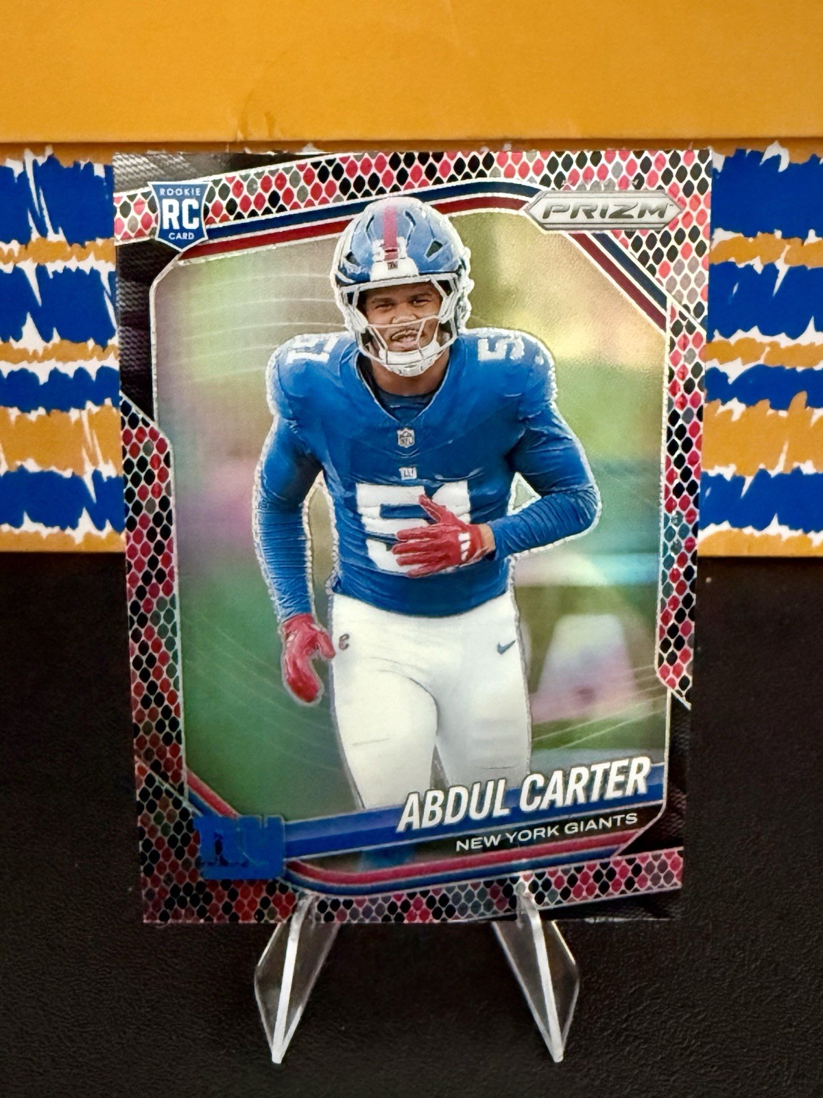 2025 Panini Prizm Abdul Carter Snakeskin SSP RC #394