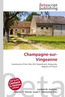 Lambert M. Surhone (U. A.) | Champagne-Sur-Vingeanne | Taschenbuch | Englisch