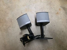 Bose Companion 3 Series II Multimedia Satellite Speakers Cube Pair only tested