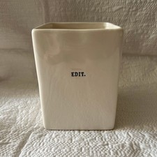 Rae Dunn Edit Pencils Pens Markers Brush Holder For Home Or Office